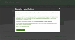 Desktop Screenshot of handidactique.org